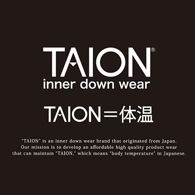 タイオン ベスト メンズ インナーダウン ダウンベスト TAION TAION-001 | TAION | 21