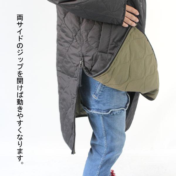 TAION タイオン インナーダウン ミリタリー クルーネック ダウンコート TAION-104BML-1LONG | TAION | 09