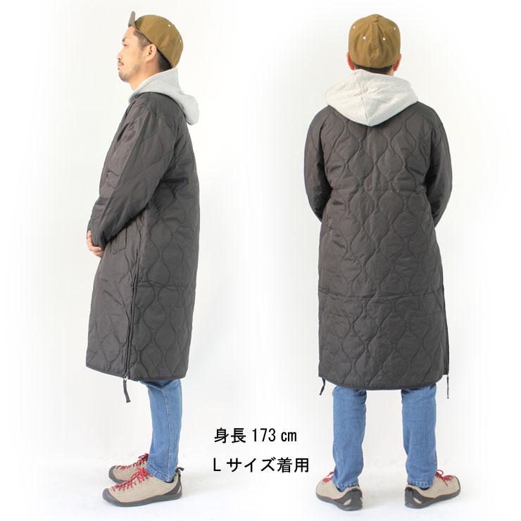 TAION タイオン インナーダウン ミリタリー クルーネック ダウンコート TAION-104BML-1LONG | TAION | 11