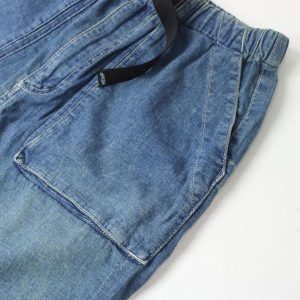 マナスタッシュ Manastash ストレッチ ヘンプ デニム ショートパンツ Sサイズ ユーズドウォッシュ(89) 7146018 | MANASTASH | 05