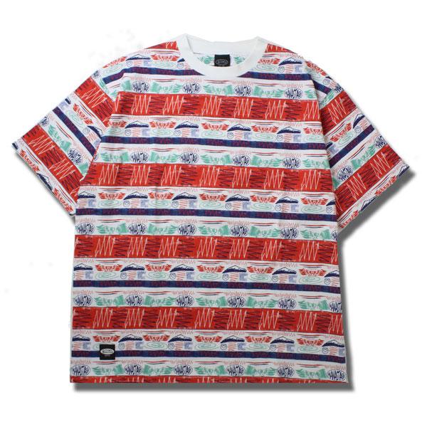 MANASTASH MTN STRIPE TEE マナスタッシュ Tシャツ マウンテン ストライプ Tee 4135006 | MANASTASH | 03