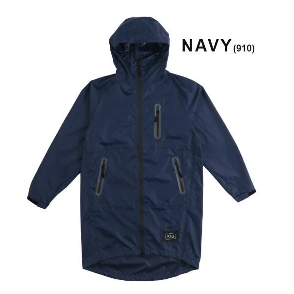 フェス ポンチョ メンズ kiu レインコート キウ RAIN JIP UP ジップアップ ブルゾン レインポンチョ K116 キャンプ | KiU | 12