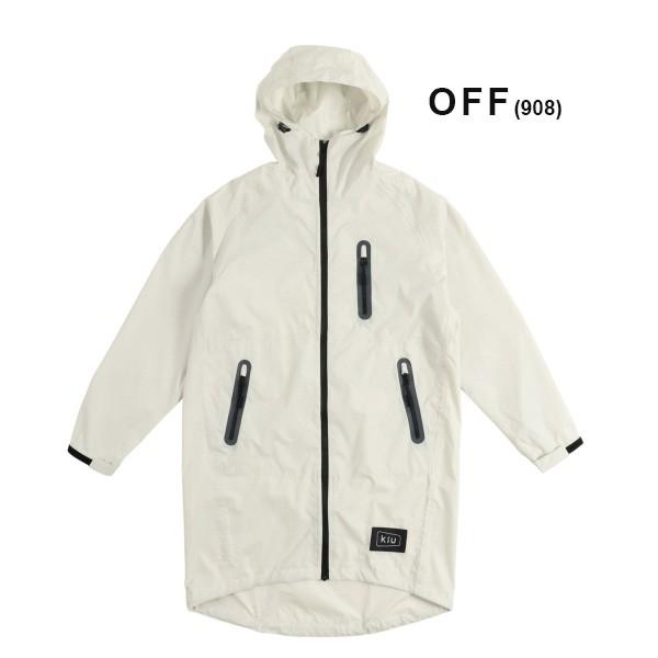 フェス ポンチョ メンズ kiu レインコート キウ RAIN JIP UP ジップアップ ブルゾン レインポンチョ K116 キャンプ | KiU | 13