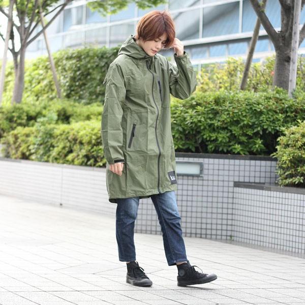 フェス ポンチョ メンズ kiu レインコート キウ RAIN JIP UP ジップアップ ブルゾン レインポンチョ K116 キャンプ | KiU | 07