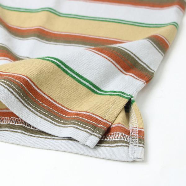 GOWEST ゴーウエスト コンチョ ボタン 半袖 ボーダー 半袖 ポロシャツ  GW-4343 | GOWEST | 05