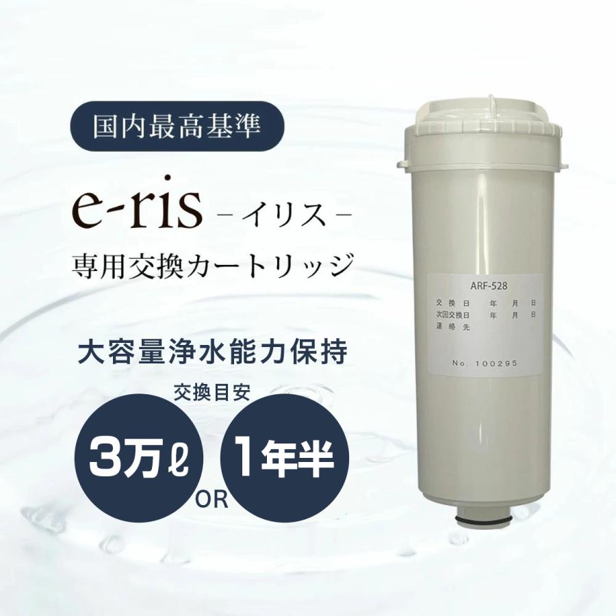 活性炭搭載 プロトン水 e-ris イリス 生成器 交換用 カートリッジ