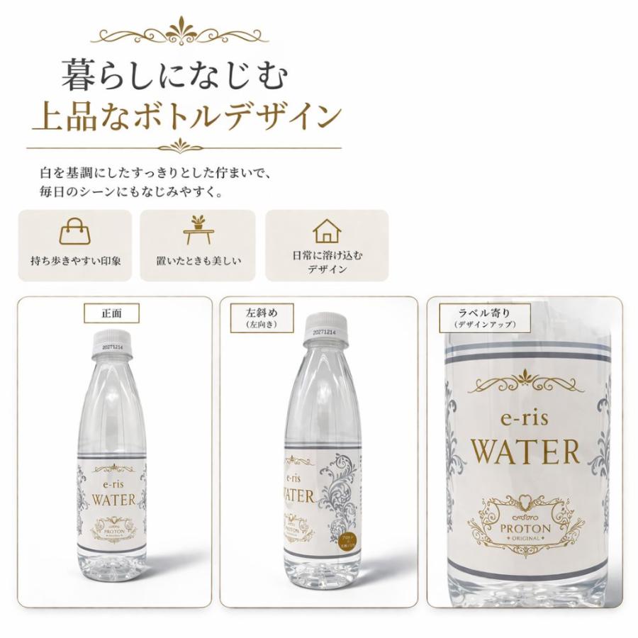 シリカ水 プロトン水 e-ris WATER 500ml 3本 プロトン 水 ミネラル