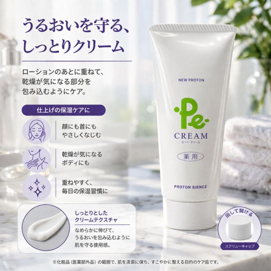 1ヶ月お買い得セット Pe-ローション ＆ Pe-クリーム プロトン