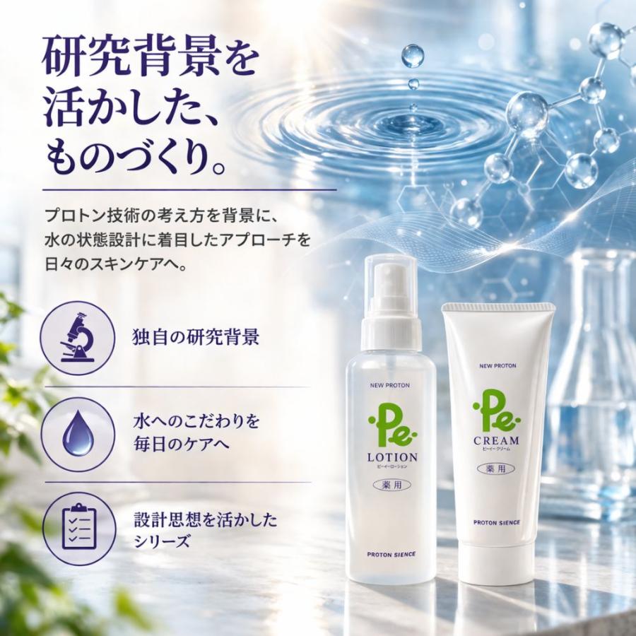 2ヶ月お買い得セット Pe-ローション ＆ Pe-クリーム プロトン