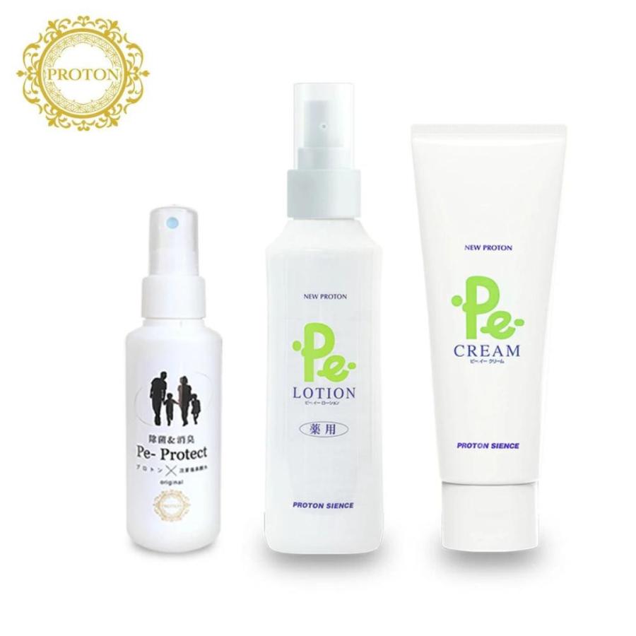 トラベルセット 短期間用 Pe-ローション ＆ Pe-クリーム Pe-プロテクト