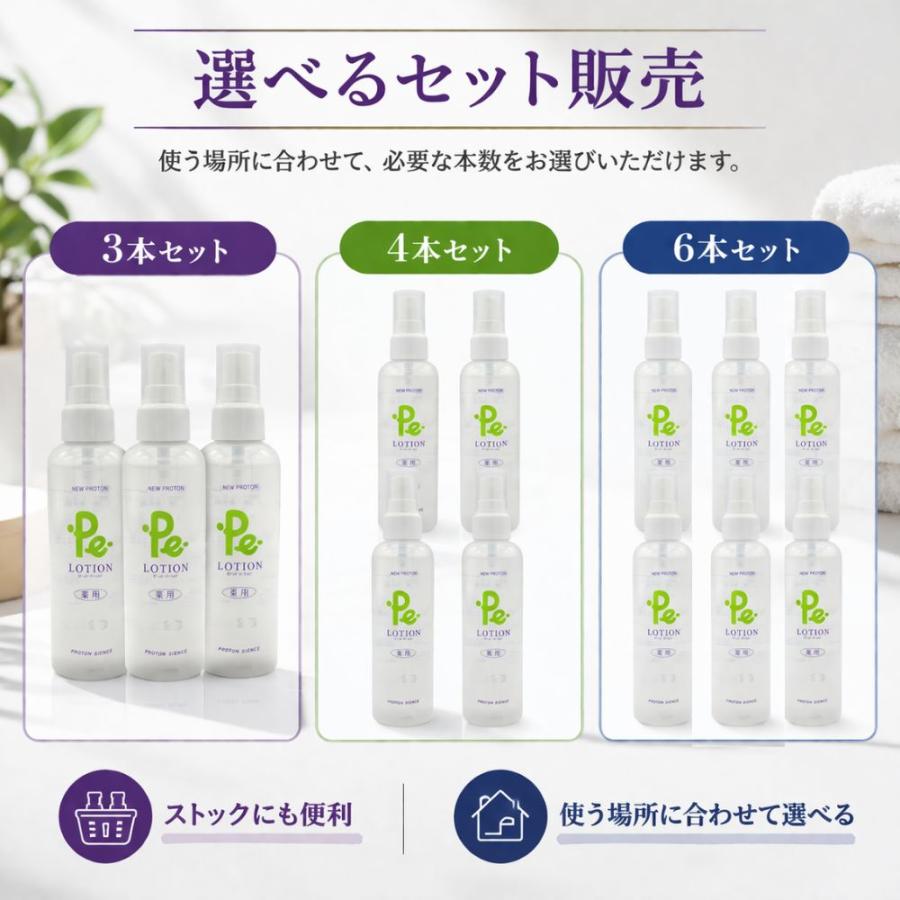 お買い得品6本セット Pe-クリーム プロトン 医薬部外品 薬用 全身 顔 頭皮 首 エイジングケア 紫外線 環境ストレス ダメージ 水分 キープ ハリ ツヤの画像