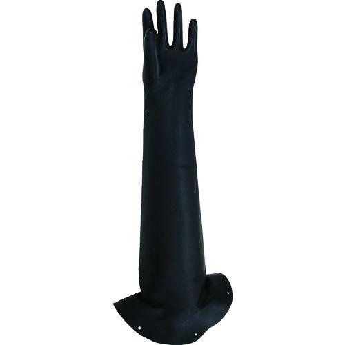 東和コーポレーション トワロン ブラスト用手袋 ブラスト用手袋フランジ付 左手 (825) 手袋 天然ゴム手袋