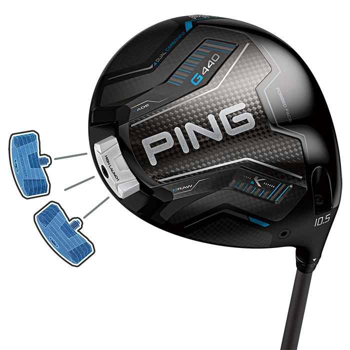 PING G440 K HL DRIVER CUSTOM TOUR AD Lia / ATTAS SPEED / SPEEDER NX GOLD 40 / VANQUISH VV / ピン G440K HL ドライバー カスタム 2026年モデルの画像