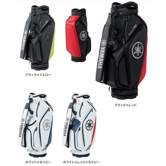 YAMAHA ミドルサイズキャディバッグ Y22CBM ブラック×レッド YAMAHA ミドルサイズキャディバッグ Y22CBM ブラック×レッド