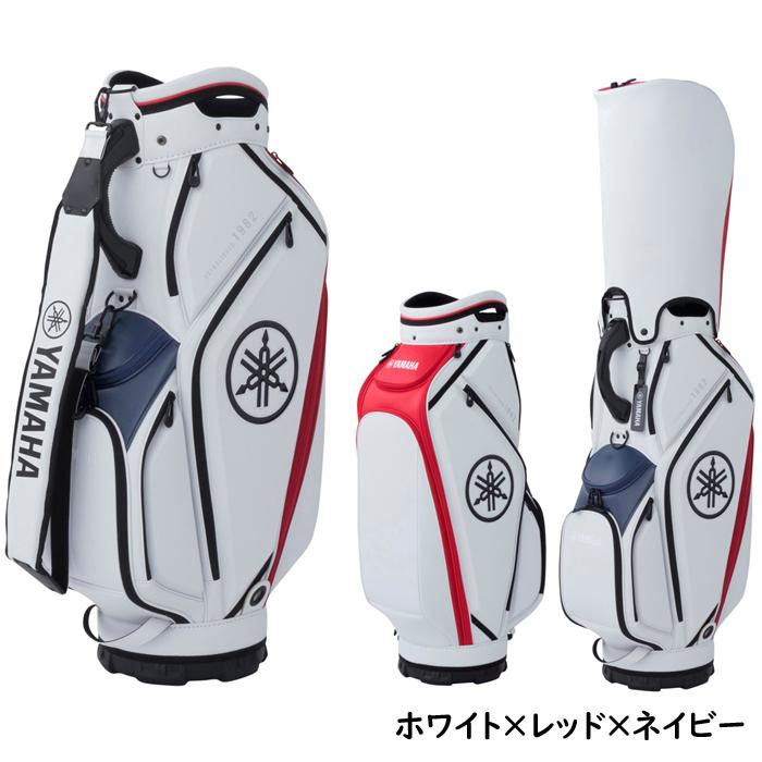 YAMAHA ミドルサイズキャディバッグ Y22CBM ブラック×レッド YAMAHA ミドルサイズキャディバッグ Y22CBM ブラック×レッド