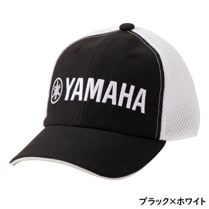 YAMAHA（ヤマハ） ハーフメッシュキャップ Y22CP2 ホワイト×ブラック