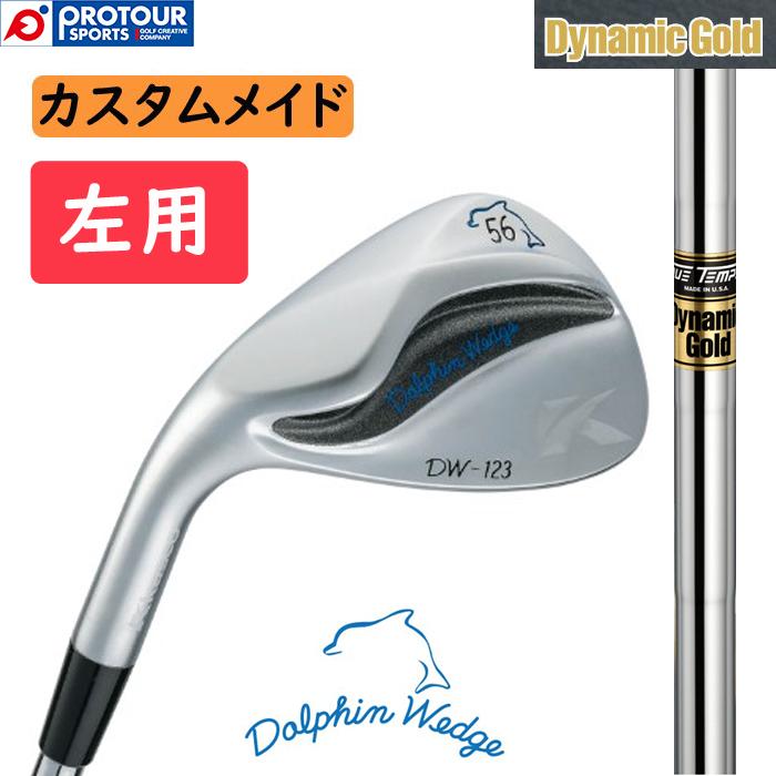 Dolphin Wedge kasco DOLPHIN WEDGE DW-123 Lefty DYNAMIC GOLD CUSTOM