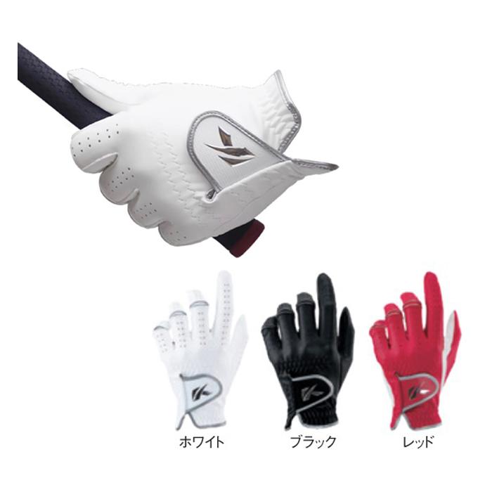 kasco Perfect FIT GLOVE / キャスコ パーフェクトフィット グローブ SR-2017(4535) 左手 メンズ ホワイト ブラック レッド｜protoursports｜11