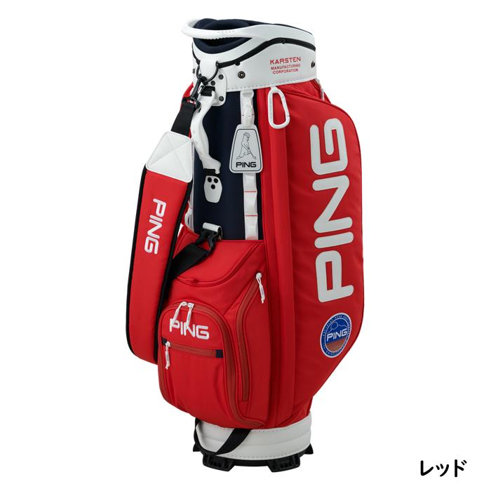 PING CADDIE BAG CB-N2302 URBAN TYPE NAVY RED / ピン キャディバッグ