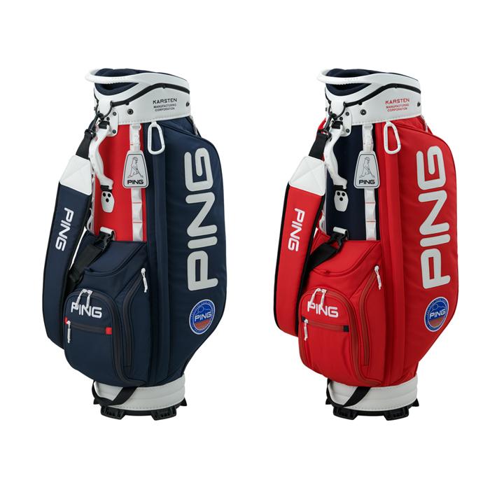 PING キャディバッグ レッド