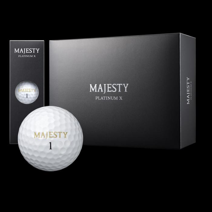 MAJESTY PLATINUM X ゴルフボール MAJESTY（マジェスティ） MAJESTY PLATINUM X GOLFBALL BL3324