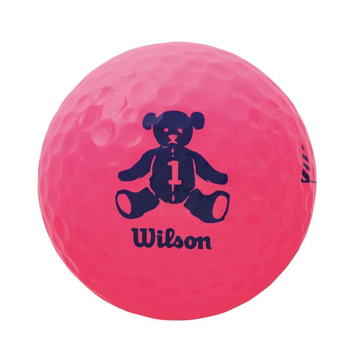 WILSON BEAR Wilson Bear 4 LADIES GOLF BALLS / ウイルソン ベア