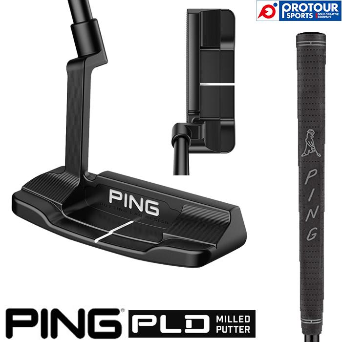 PLD PING MILLED PUTTER ANSER D MATTE BLACK / ピン ビーエルディー