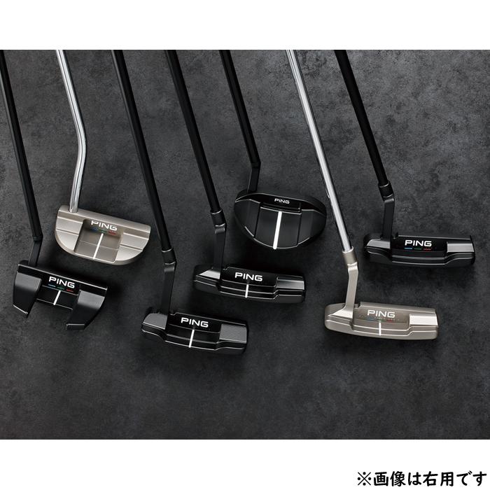 PING PLD OSLO4 左用 PLD PING MILLED PUTTER OSLO 4 MATTE BLACK LEFT / ピン ビーエル