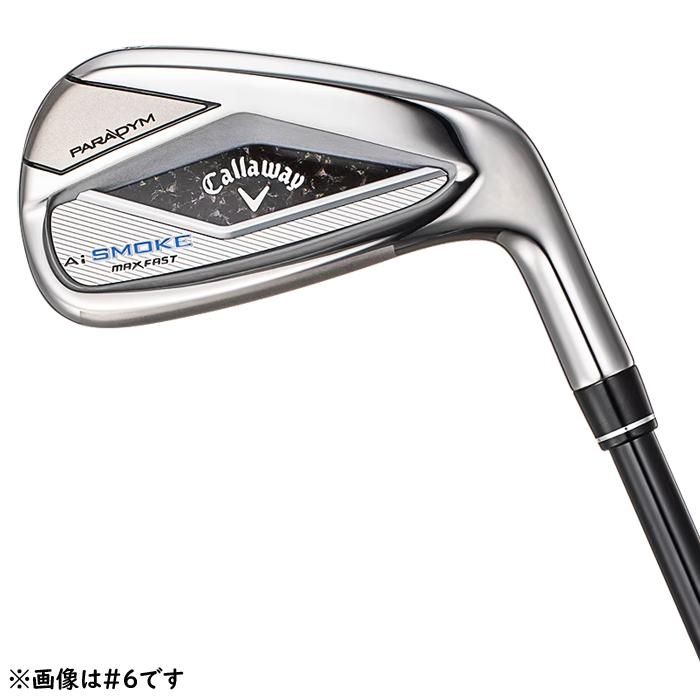 Callaway PARADYM AI SMOKE MAX FAST IRON / キャロウェイ パラダイム エーアイ スモーク マックス ファスト アイアン 単品(＃5/AW/GW/SW) 2024年 シャフト3種｜protoursports｜07