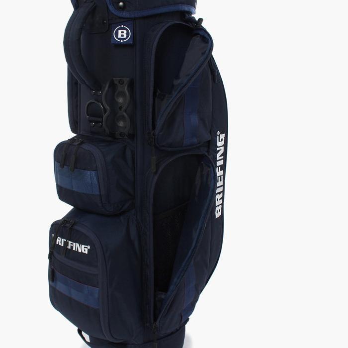 【在庫限り】BRIEFING GOLF CADDIEBAG BRG191D05 / ブリーフィング ゴルフ カート式キャディバッグ CR-6 2022年モデル 全3色(NAVY/BLACK/L.GRAY) 8.5型 2.8kg｜protoursports｜14