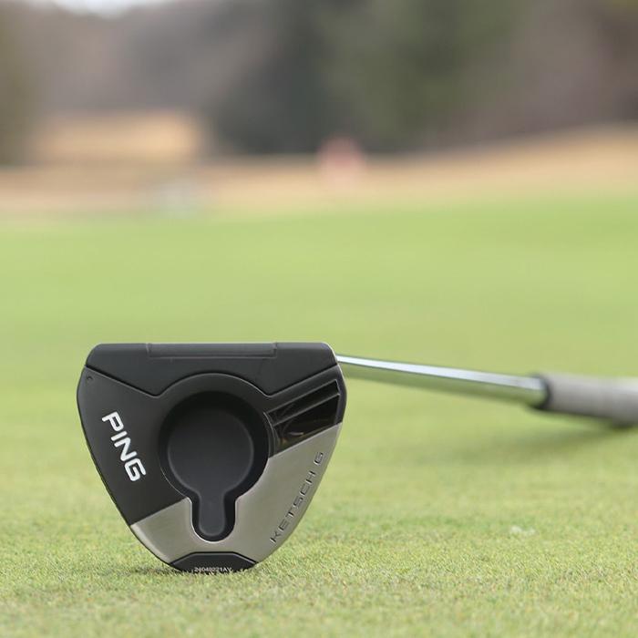 PING 2024 PUTTER KETSCH G / ピン パター 2024年モデル ケッチ G ステンレススチールシャフト PP58 MID SIZE BLACK/GREY 専用ヘッドカバー付き｜protoursports｜09