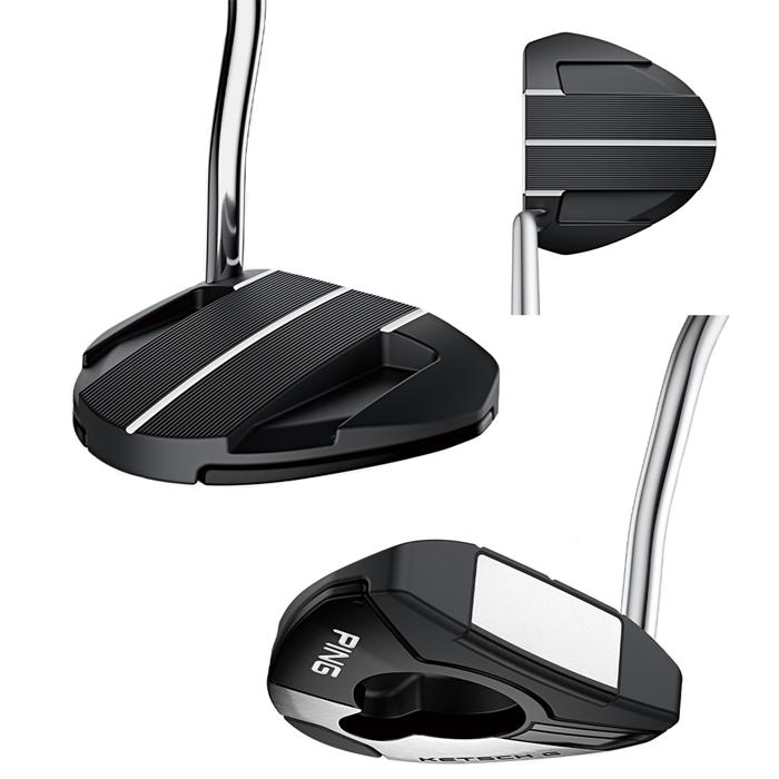 PING 2024 PUTTER KETSCH G / ピン パター 2024年モデル ケッチ G ステンレススチールシャフト PP58 MID SIZE BLACK/GREY 専用ヘッドカバー付き｜protoursports｜10