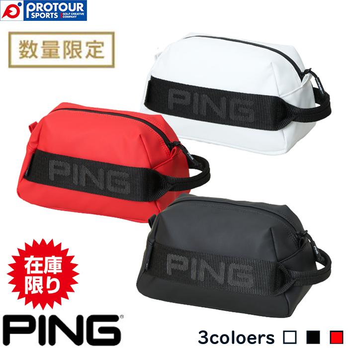 PING（ピン） 【在庫限り】PING MATTE PU POUCH GB-A223 / ピン マット