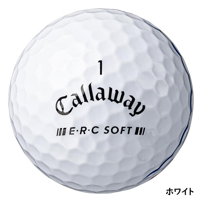 【新品未使用】 5ダース キャロウェイ ERC SOFT ゴルフボール白 E.R.C Callaway ERC SOFT BALL / キャロウェイ E・R・C ソフトボール 1