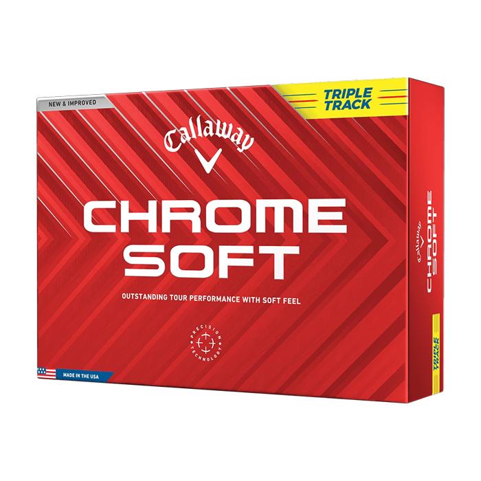 Callaway Chrome Soft ゴルフボール 24個 CHROME SOFT 【在庫限り】Callaway BALL / キャロウェイ クロム ソフト