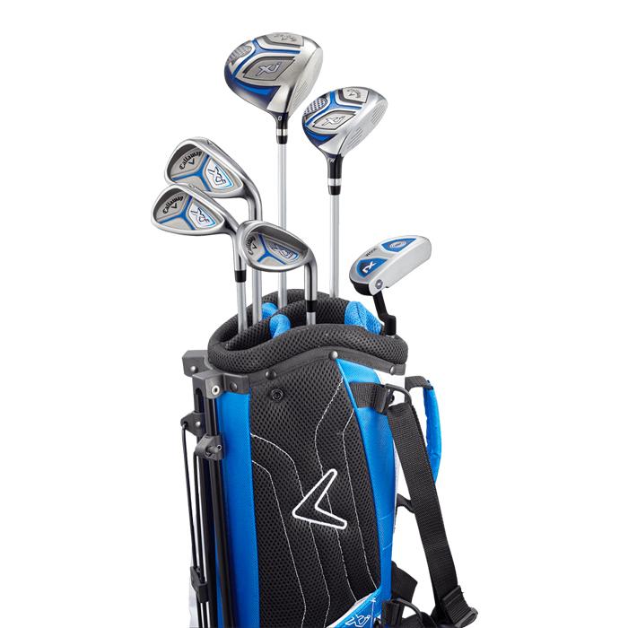 送料込み/キャロウェイ ジュニア用ゴルフクラブ3本/115cm~135cm目安 キャロウェイ（CALLAWAY）（キッズ）Xj -3 ジュニアクラブ7本