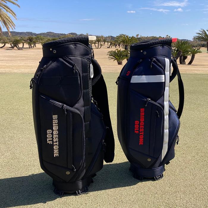 BRIDGESTONE キャディバッグ CBG413 2024年モデル ブラック BRIDGESTONE GOLF CBG413 / ブリヂストン アーバンカジュアル