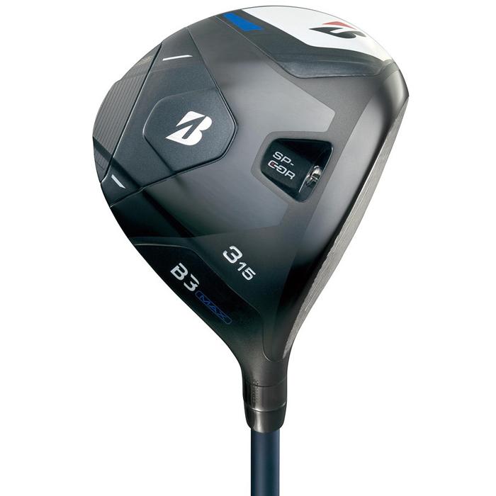BRIDGESTONE GOLF B3MAX FAIRWAY WOOD VANQUISH BS40 / ブリヂストン B3MAX フェアウェイウッド 2024年モデル バンキッシュ BS40(カーボン) ヘッドカバー付 FWの画像