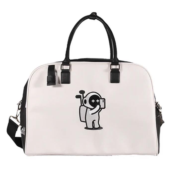 メンズ Marty Golf Marty Boston Bag(Black×Ivory)
