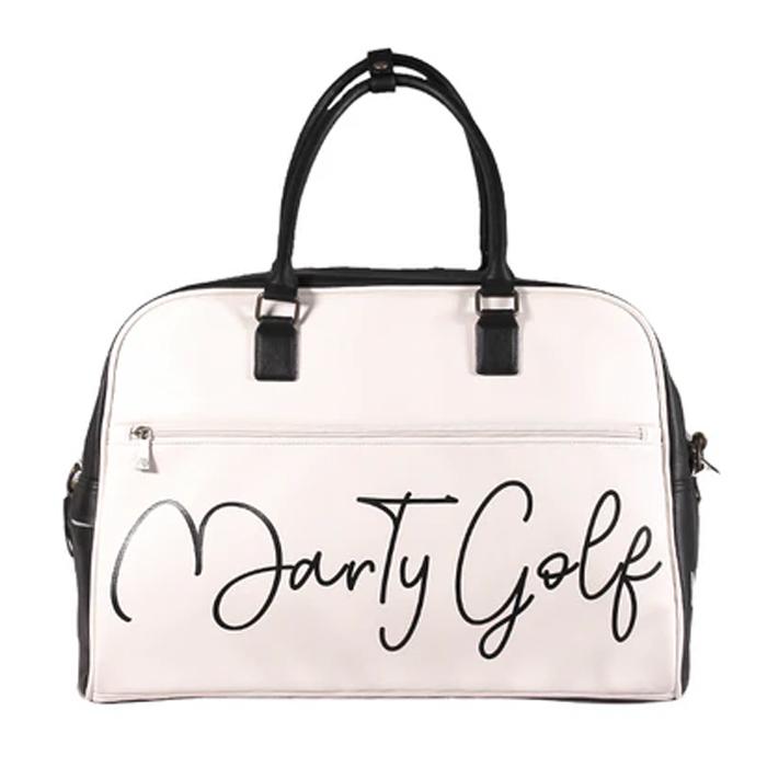 メンズ Marty Golf Marty Boston Bag(Black×Ivory)