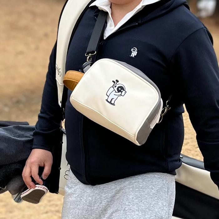 MARTYGOLF マーティーゴルフ カートバッグ Marty Cart Bag (Gray × Ivory) – Marty Golf