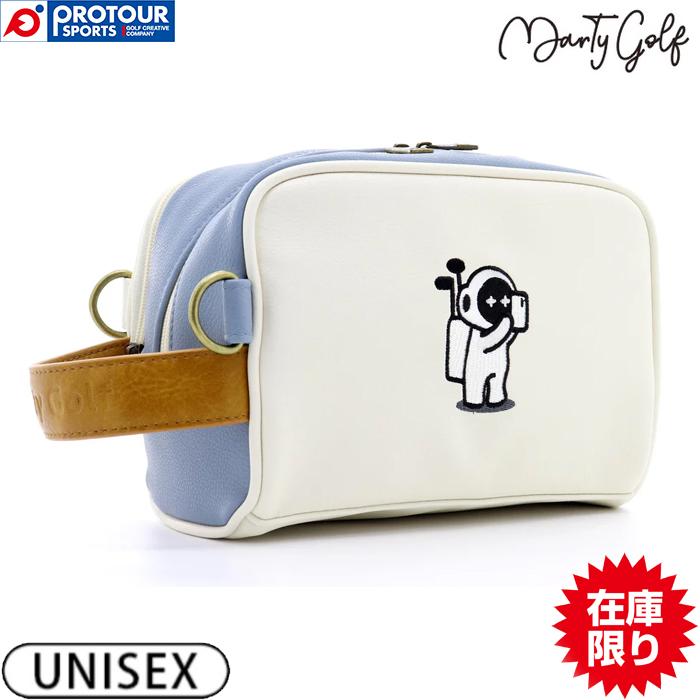 在庫限り】Marty Golf Marty Cart Bag(Blue×Ivory) Caddyくん 18