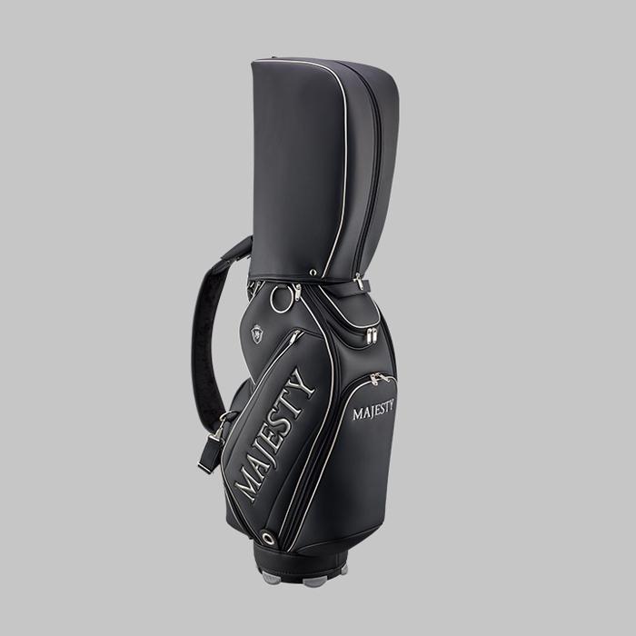 新品　MAJESTY ブラック スタンドキャディバッグ MAJESTY（マジェスティ） MAJESTY ULTRA SMOOTH BLACK Caddy Bag