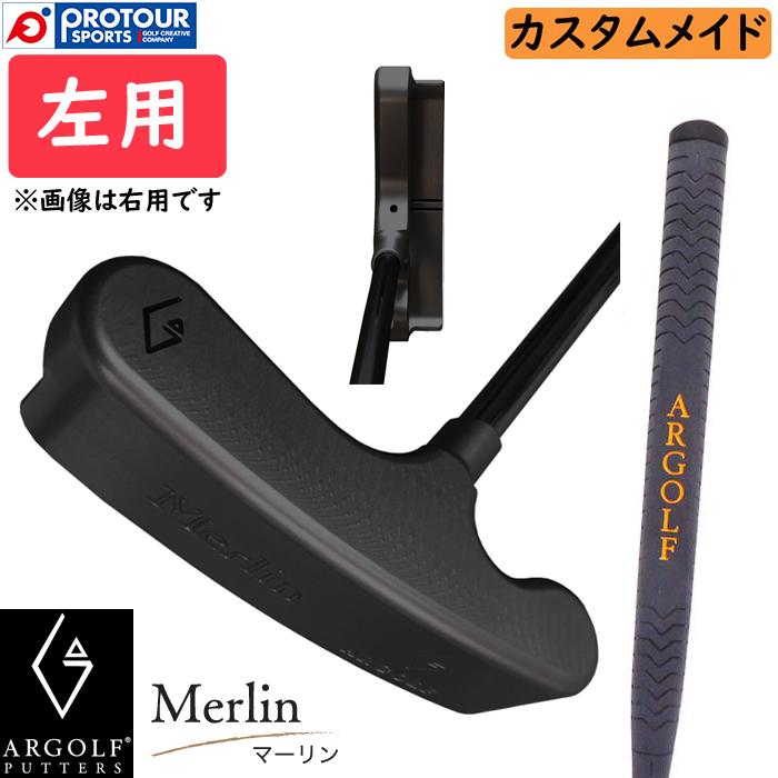ARGOLF BLADE PUTTER Merlin Dark edition LEFT / アールゴルフ 