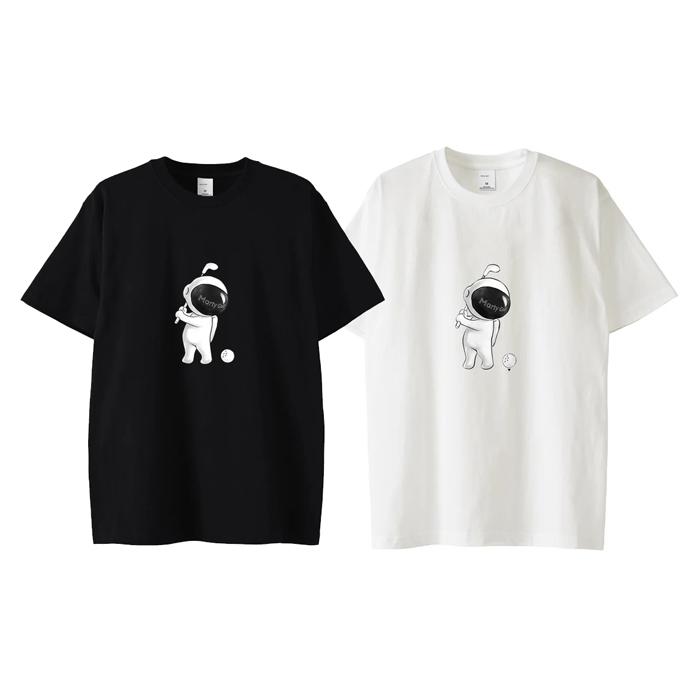 マーティーゴルフウエアユニセックスS Marty Golf T (26) (black/white) / マーティーゴルフ マーティー T