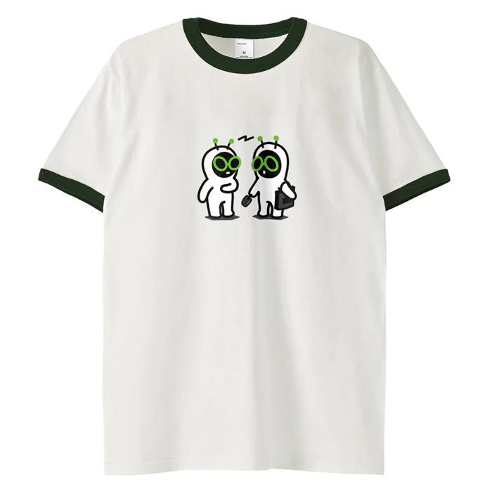 Marty Golf Mokudo T (green line) (29) / マーティーゴルフ 木土星人