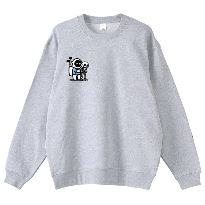 PW CIRCUIT ゴルフトレーナー M ホワイト/ブラック/グレー Marty Golf Seitai Sweat (99) (White/Black/Gray) / マーティーゴルフ