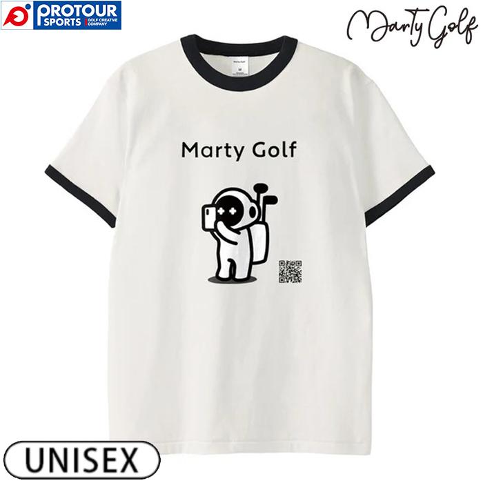 Marty Golf Caddy TT (White & black line) (115) / マーティーゴルフ
