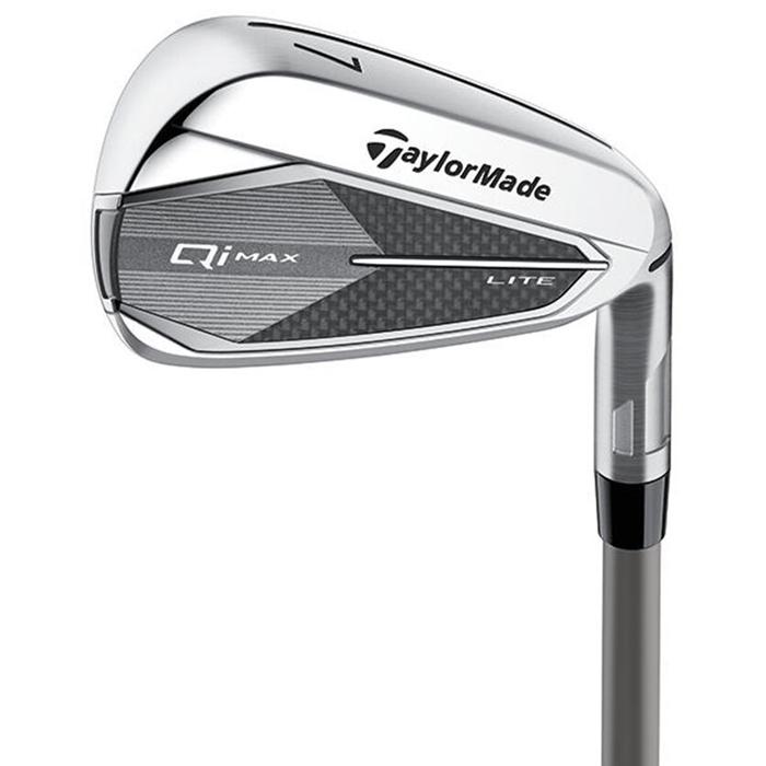 TaylorMade Qi MAX LITE IRON SET / テーラーメイド キューアイ マックス ライト アイアン 5本セット(＃6〜PW) N.S.PRO 790GH アイアンセット スチールシャフトの画像