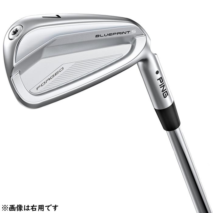 PING BLUEPRINT S IRON LEFT / ピン ブループリント エス アイアン 左用 5本セット(＃6-9,PW) 2024年 PING純正(標準)スチールシャフト 9種類 アイアンセット_1